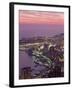 Evening View Over Monte Carlo, Monaco, Cote d'Azur, Mediterranean, Europe-Sergio Pitamitz-Framed Photographic Print