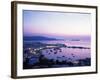 Evening View Over Mykonos, Cyclades, Greek Islands, Greece-Hans Peter Merten-Framed Photographic Print