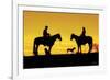 Evening Visit-Barry Hart-Framed Giclee Print