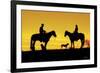 Evening Visit-Barry Hart-Framed Giclee Print