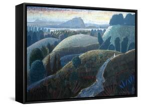 Evening Walk, 2005-Ian Bliss-Framed Stretched Canvas