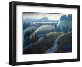 Evening Walk, 2005-Ian Bliss-Framed Giclee Print