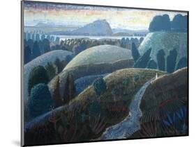 Evening Walk, 2005-Ian Bliss-Mounted Giclee Print