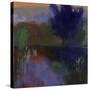 Evening Walk-Lou Wall-Stretched Canvas