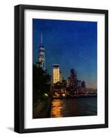 Evening Walks-Acosta-Framed Art Print