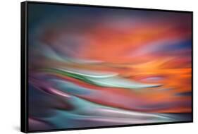 Evening Water-Ursula Abresch-Framed Stretched Canvas