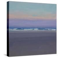 Evening Waves-John Miller-Stretched Canvas