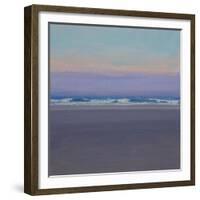 Evening Waves-John Miller-Framed Giclee Print