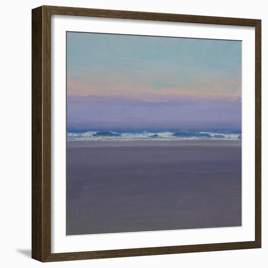 Evening Waves-John Miller-Framed Giclee Print