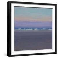 Evening Waves-John Miller-Framed Giclee Print