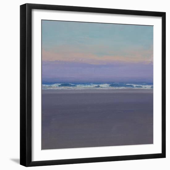 Evening Waves-John Miller-Framed Giclee Print