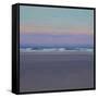 Evening Waves-John Miller-Framed Stretched Canvas
