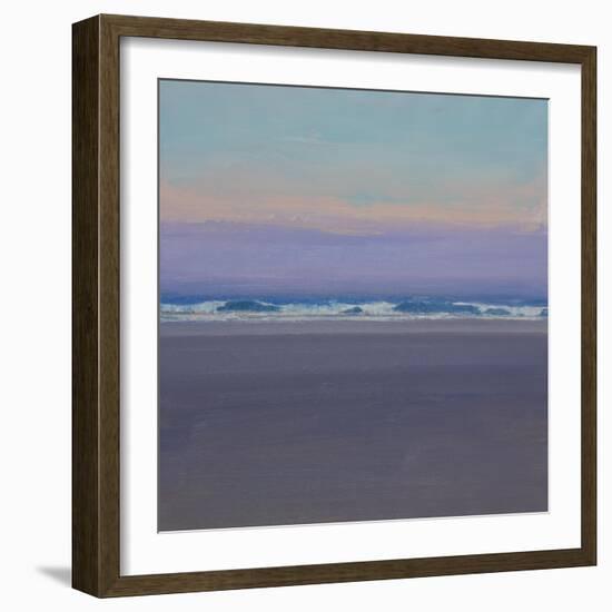 Evening Waves-John Miller-Framed Giclee Print