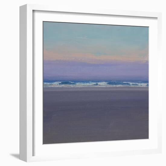 Evening Waves-John Miller-Framed Giclee Print