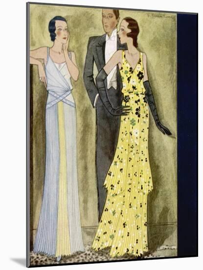 Evening Wear 1931-null-Mounted Art Print