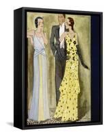 Evening Wear 1931-null-Framed Stretched Canvas