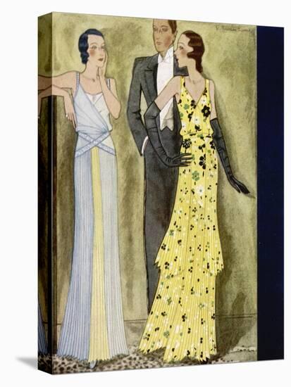 Evening Wear 1931-null-Stretched Canvas