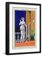 Evening Wear from `Costume Parisien' by Robert Pichenot, 1913-null-Framed Giclee Print