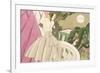 Evening Wedding on the Balcony, circa 1920-Charles Martin-Framed Giclee Print