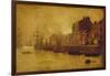 Evening, Whitby Harbour, 1893-Arthur Grimshaw-Framed Giclee Print
