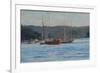 Evening Yachts Salcombe, 2016-Jennifer Wright-Framed Giclee Print