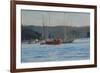 Evening Yachts Salcombe, 2016-Jennifer Wright-Framed Giclee Print