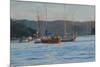 Evening Yachts Salcombe, 2016-Jennifer Wright-Mounted Giclee Print