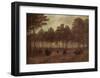 Evening-Caspar David Friedrich-Framed Giclee Print