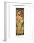 Evening-Alphonse Mucha-Framed Premium Giclee Print