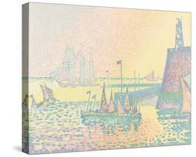 Evening-Paul Signac-Stretched Canvas