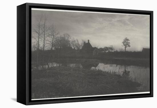 Evening-Peter Henry Emerson-Framed Stretched Canvas