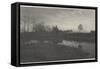 Evening-Peter Henry Emerson-Framed Stretched Canvas