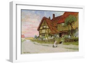 Evening-Arthur Claude Strachan-Framed Premium Giclee Print