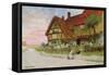 Evening-Arthur Claude Strachan-Framed Stretched Canvas