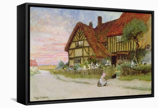 Evening-Arthur Claude Strachan-Framed Stretched Canvas