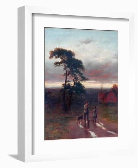 Evening-John MacWhirter-Framed Giclee Print