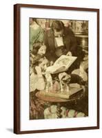 Evenings at Home, 19th Century-null-Framed Giclee Print