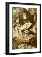 Evenings at Home, 19th Century-null-Framed Giclee Print