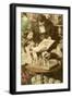 Evenings at Home, 19th Century-null-Framed Giclee Print