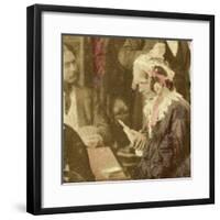 Evenings at Home, 19th Century-null-Framed Giclee Print