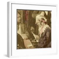 Evenings at Home, 19th Century-null-Framed Giclee Print