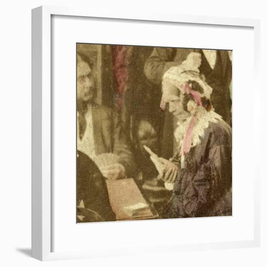 Evenings at Home, 19th Century-null-Framed Giclee Print