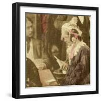 Evenings at Home, 19th Century-null-Framed Giclee Print