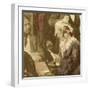 Evenings at Home, 19th Century-null-Framed Giclee Print