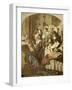 Evenings at Home, 19th Century-null-Framed Giclee Print