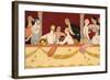 Eventails, 1924-Georges Barbier-Framed Giclee Print