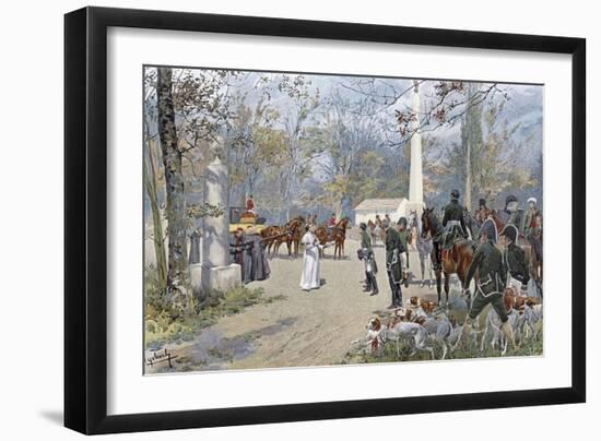 Events, France-F de Myrbach-Framed Art Print