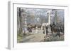 Events, France-F de Myrbach-Framed Art Print