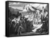 Events, Germany-Ary Scheffer-Framed Stretched Canvas