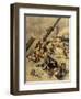 Events in Korea, Chinese Ship Sunk by Japanese, First Sino-Japanese War-null-Framed Giclee Print